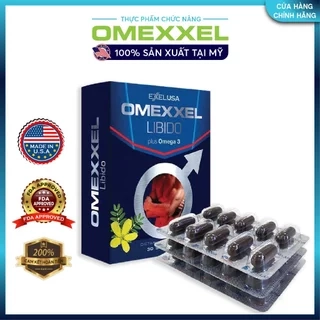 Omexxel Libido tăng cường sinh lý nam hộp 30 viên