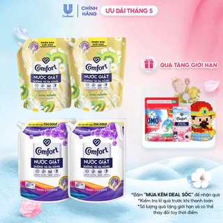 Combo 2 Túi Nước Giặt Comfort Dưỡng Vải Đa Năng 3.0KG/ 3.8KG (Thiên nhiên Thanh Khiết / Thanh Lịch/ Thời Thượng)