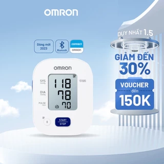 Máy Đo Huyết Áp Bluetooth OMRON - Bảo Hành 5 Năm - HEM-7140T1 - Kết nối điện thoại thông minh