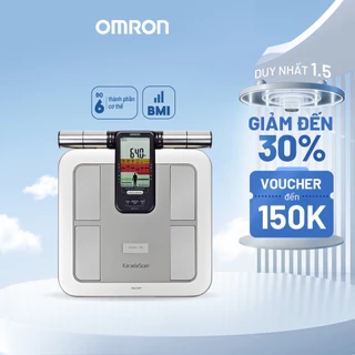 Máy Đo Thành Phần Cơ Thể & Lượng Mỡ OMRON HBF-375 - Dùng 8 Cảm Biến Để Đo Toàn Bộ Cơ Thể
