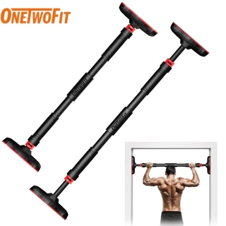OneTwoFit Thanh xà đơn gắn cửa, xà đơn treo tường chịu lực 150kg tập thể hình Gym