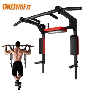 OneTwoFit Xà Đơn Xà Kép Treo Tường Đa Năng Wall Pull Up Bar 2 trong1 Chũi 300kg Tập Thể Dục Tại Nhà