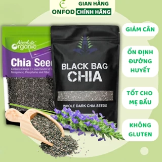 Hạt chia Úc hữu cơ nhập khẩu ONFOD organic ăn kiêng giảm cân healthy thực dưỡng eat clean gói 500g