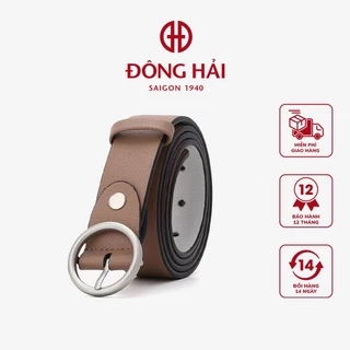 Nịt Da Nữ Đông Hải Khoá Tròn Kim Loại - PH03