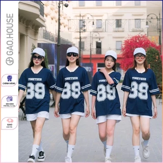 Áo Thun Gạo House 89 Sporty, Năng Động, Dễ Mix Đồ, Hoàn Hảo Cho Đi Nhóm, Dạo Phố & Du Lịch Biển SP1