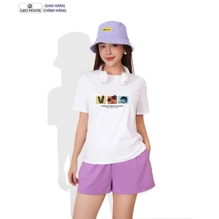 Áo thun Unisex Gạo House chất cotton cao cấp, Áo phông biểm VACATION mix đi biển, mặc hàng ngày MAT23