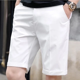 QUẦN KAKI Gạo MÀU Trắng CẠP CHUN Chất KAKi HÀN DÀY DẶN 2 TÚI CHéo