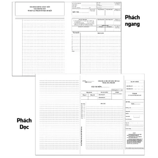 Giấy thi khổ A3 100 tờ Nhân Văn 60gsm (Phách ngang, Phách dọc)