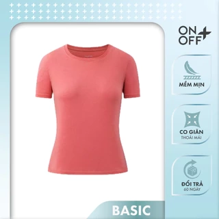 Áo T-shirt nữ cổ tròn ONOFF - 16TS24S138