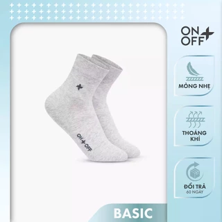 Combo 5 đôi tất nam cổ ngắn ONOFF khử mùi - 18AE23A004