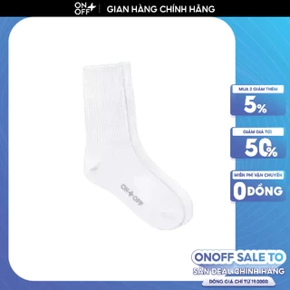 Tất unisex cổ cao ONOFF thoáng khí, khử mùi, kháng khuẩn - 15AR24A114