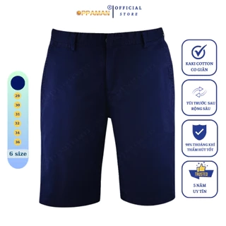 Quần short kaki nam quần sọt nam quần sóc nam kaki cotton basic cao cấp co giãn dày OS1 OPPAMAN