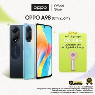 Điện thoại OPPO A98 5G (8GB/256GB) | SUPERVOOC | CAMERA AI | LOA KÉP - Hàng chính hãng