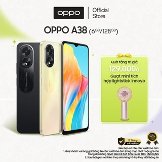 Điện Thoại OPPO A38 (6GB/128GB) | Màn hình lớn | Sạc 33W - Hàng chính hãng