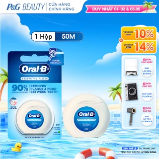 Chỉ Nha Khoa ORAL-B Essential Floss - Hộp 50m