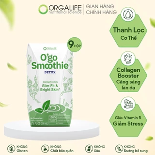 Combo 9 Hộp Sinh tố tiện lợi SMOOTHIE DETOX căng sáng làn da, giảm stress, thanh lọc cơ thể