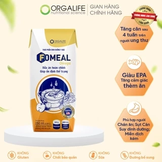 Lốc 3 Hộp Fomeal Omega Soup uống dinh dưỡng thay thế bữa ăn, dễ hấp thu, tăng hệ miễn dịch, phục hồi sức khỏe