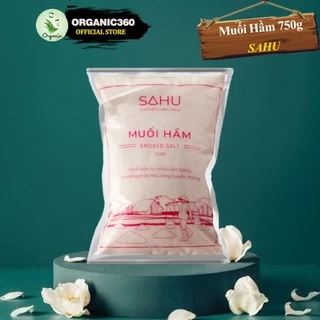 Muối Hầm SAHU 750g Smoked Salt Muối Biển Tự Nhiên Làm Bằng Thủ Công Truyền Thống