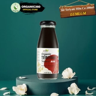 Sốt Teriyaki Hữu Cơ LUMLUM Organic Teriyaki Sauce 200ml