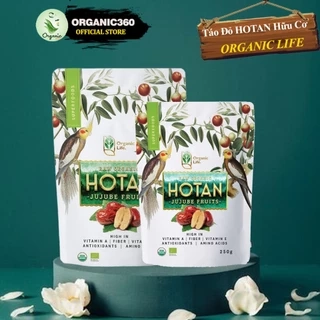 Táo đỏ Hotan Hữu cơ ORGANIC LIFE Raw Organic Hotan Jujube Fruits 250g 500g