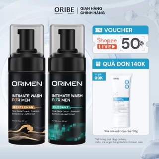 Bọt vệ sinh nam giới Orimen sạch khuẩn khử mùi không gây kích ứng mùi hương nam tính 120ml