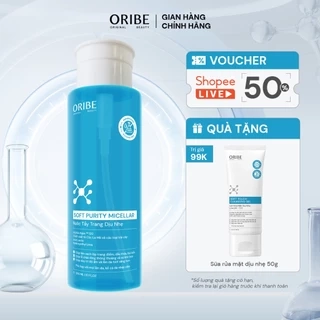 Nước tẩy trang Oribe làm sạch sâu dịu nhẹ không cay mắt cho mọi làn da
