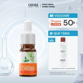 Serum giảm mụn Oriss tinh chất tràm trà hỗ trợ mờ thâm sạch mụn 10g