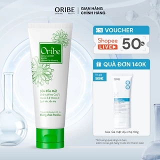 Sữa rửa mặt hoa cúc Oribe tạo bọt mềm mịn làm sạch sâu dịu nhẹ 100g