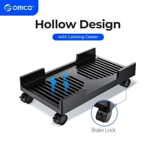 Giá đỡ CPU máy tính ORICO ABS có bánh xe Giá đỡ dọc ổn định cho vỏ máy tính Tháp PC Thiết kế rỗng nhiệt chống nước (CPB)