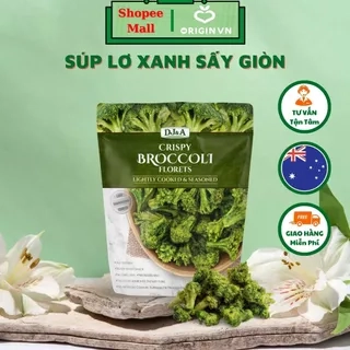Súp lơ xanh sấy giòn DJ&A Úc 45g - Tốt Cho Sức Khỏe - Ăn Vặt Văn Phòng Giảm Cân - Bông Cải Xanh Sấy Nhập Khẩu Úc