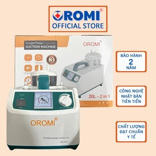 Máy hút dịch 1 bình dành cho người lớn và trẻ em OROMI SS-6A - Bảo hành chính hãng
