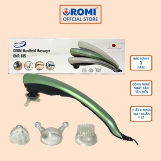 Máy massage cầm tay cắm điện 3 đầu 2 cấp độ OROMI OMR-615 - Bảo hành chính hãng 2 năm