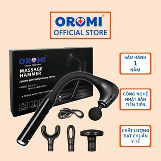 Máy Massage Cầm Tay Cao Cấp OROMI ORM-099 - Dụng Cụ Mát-Xa Thiết Kế Cong, Mát Xa Chuyên Nghiệp