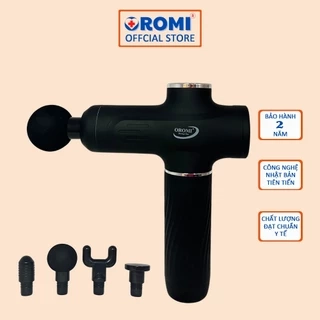 Máy Massage Cầm Tay OROMI ORM-677 - Súng matxa giảm đau mỏi cơ bắp, lưng vai cổ - Mát xa toàn thân