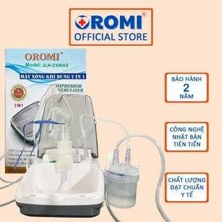 Máy xông khí dung và hút mũi 2 trong 1 OROMI JLN-2306AS - DÒNG MÁY CHUYÊN XÔNG