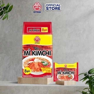 Lốc 8 gói mì kim chi Ottogi 120g