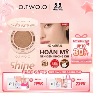 Kem BB O.TWO.O kiềm dầu chống thấm nước lên đến 12 giờ độ che phủ tốt mềm mịn 82g