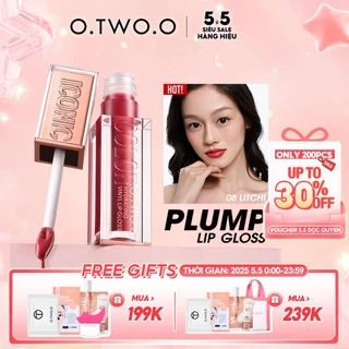 O.two.o Cao Cấp Dưỡng Ẩm Vinyl Son Bóng Dưỡng Ẩm Cao Cấp Watery Formula Plump Lip Makeup 40g