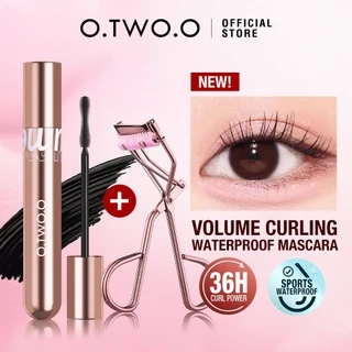 Set mascara O.TWO.O chống nước lâu phai trang điểm cho hàng mi dày và cong vút