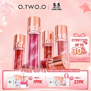 Son kem O.TWO.O nhung lì chống dính 24h lâu trôi không khô chống thấm nước đáng yêu dùng trang điểm 30g