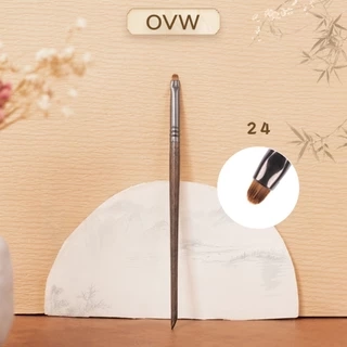 【OVW】Bàn chải chi tiết chính xác đa chức năng OVW Bàn chải kẻ mắt Bàn chải bút chì làm đẹp XQ24