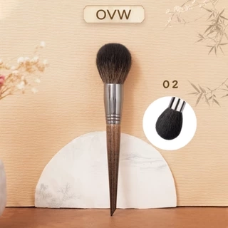 【OVW】Cọ trang điểm bằng lông dê đầu to dùng phủ phấn chuyên nghiệp XQ02