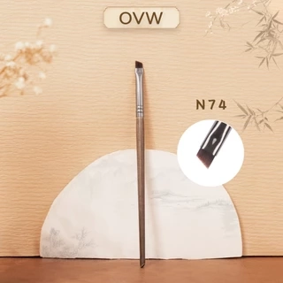 【OVW】Cọ trang điểm N74 dạng đầu vát tiện lợi cho kẻ mắt