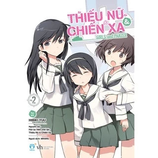 sách - Thiếu Nữ & Chiến Xa -Tập 2 & 3 (Bộ 2 Tập)Tặng Kèm 5 Bookmark + 4 Postcard