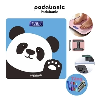 Cân Điện Tử Padabanic 715 Hình Cute Đáng Yêu Chạy Pin Tiện Lợi Tặng Kèm Pin
