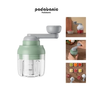 Máy Xay Tỏi Ớt Hành Padabanic 005 Máy Xay Thịt Bằng Tay Mini Nhỏ Gọn Tiện Lợi