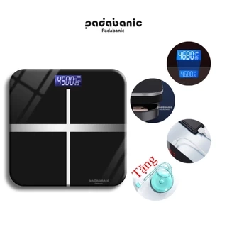 Cân Sức Khỏe Padananic 505  Cân Điện Tử Gia Đình Sạc Tích Điện Tặng Kèm Cáp Bảo Hành
