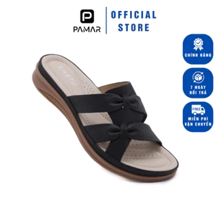 Dép Nữ Đế Bằng Hãng SiKetu Phong Cách Âu Mỹ Lót Đế Êm Tiện Lợi Mọi Hoạt Động Hàng Ngày