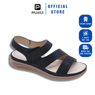 Giày Sandal Nữ Êm Nhẹ Đế Chống Trơn Trượt Thoải Mái Di Chuyển Vận Động Khóa Dán Tiện Lợi Gót 3CM (001)