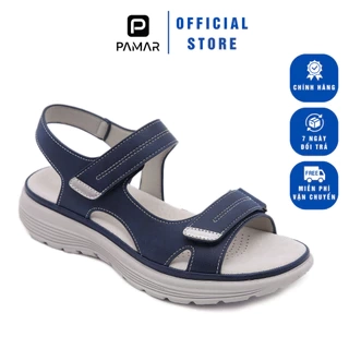 Giày Sandal Nữ Quai Ngang Siêu Nhẹ Khóa Dán Tiện Lợi Phong Cách Khỏe Khoắn Năng Động Của Giới Nữ Đế Gót 3CM (004)